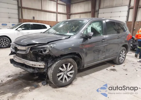 2019 Honda Pilot Ex-L from USA, damaged, VIN 5FNYF6H52KB041366